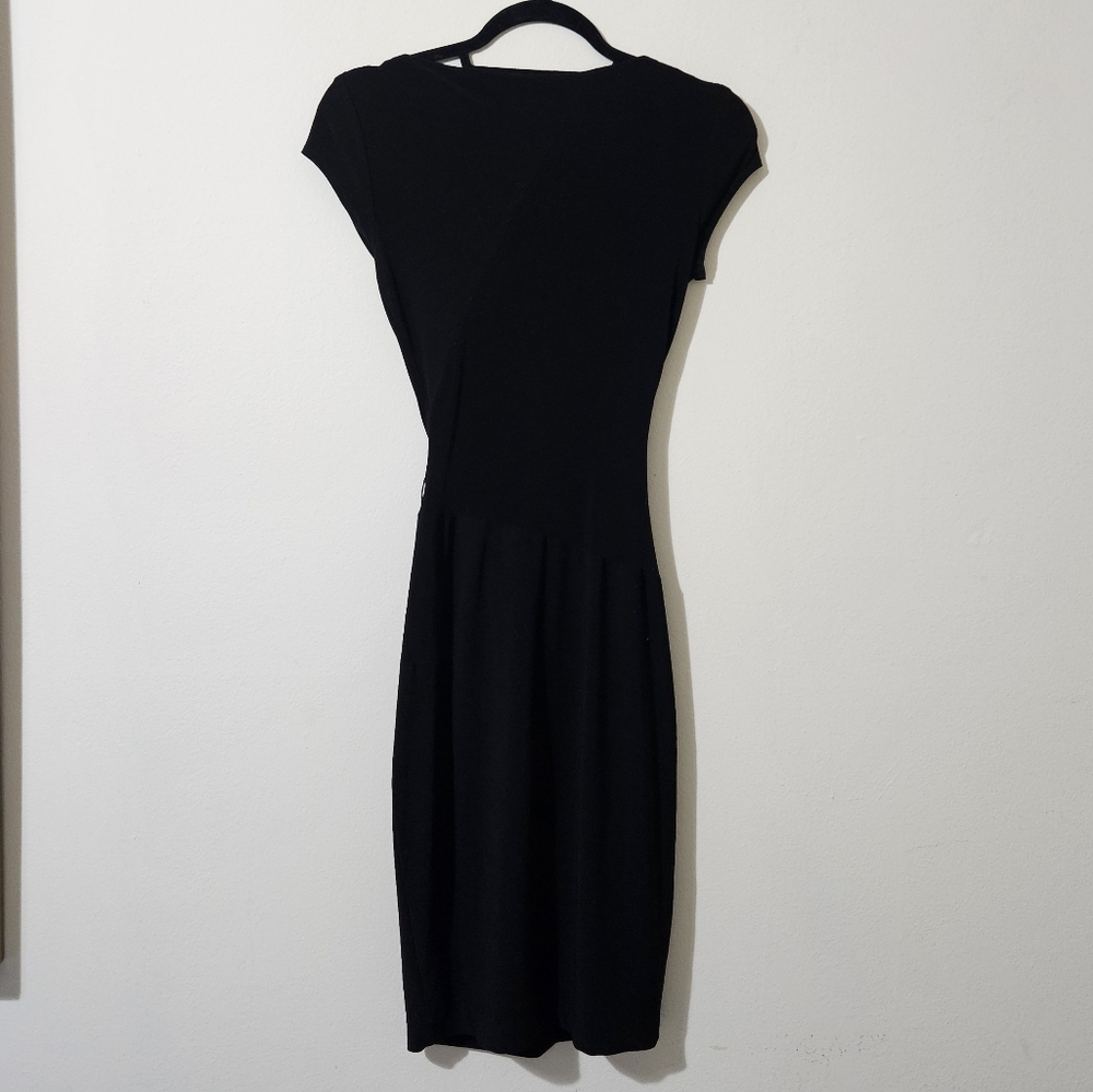 Cache Faux Wrap Sheath Dress - Picture 2 of 8